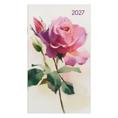 Zettler Taschenplaner 540 Style 8,8x15,2cm 1 Woche/Seite Rosenblüten 2 Zettler Taschenplaner 540 Style 8,8x15,2cm 1 Woche/Seite Rosenblüten 2