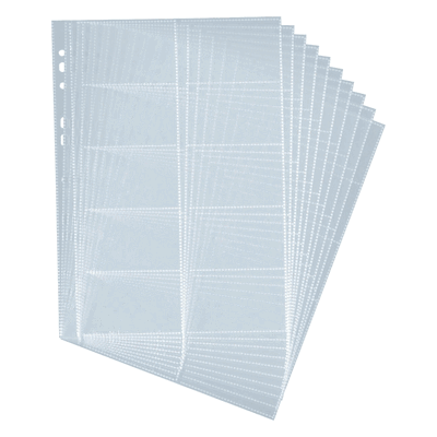 Durable Visitenkartenringbuch Visifix Ersatzhüllen A4 VE=10 Stück Durable Visitenkartenringbuch Visifix Ersatzhüllen A4 VE=10 Stück