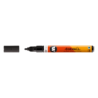 Molotow Acrylmarker One4All Glossy 127HS #252 schwarz glanz Molotow Acrylmarker One4All Glossy 127HS #252 schwarz glanz