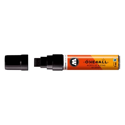 Molotow Acrylmarker One4All Glossy 627HS #252 schwarz glanz Molotow Acrylmarker One4All Glossy 627HS #252 schwarz glanz