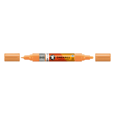 Molotow Acrylmarker One4All Twin 1,5mm/4mm goldfisch Molotow Acrylmarker One4All Twin 1,5mm/4mm goldfisch