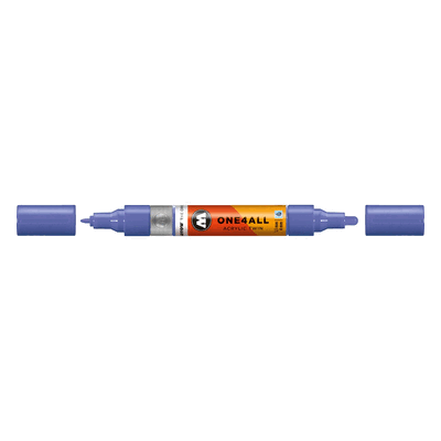 Molotow Acrylmarker One4All Twin 1,5mm/4mm veilchen Molotow Acrylmarker One4All Twin 1,5mm/4mm veilchen