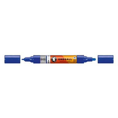 Molotow Acrylmarker One4All Twin 1,5mm/4mm ultramarinblau Molotow Acrylmarker One4All Twin 1,5mm/4mm ultramarinblau