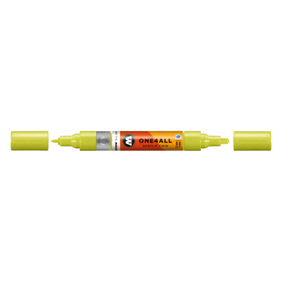 Molotow Acrylmarker One4All Twin 1,5mm/4mm naturgrün hell Molotow Acrylmarker One4All Twin 1,5mm/4mm naturgrün hell