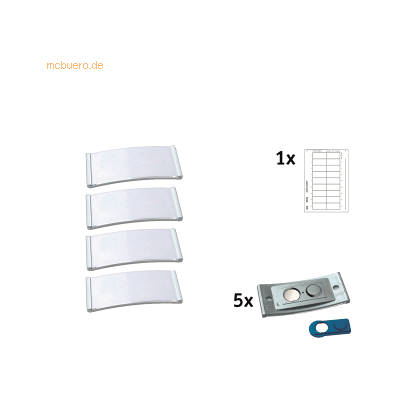 badgepoint Namensschild polar POL30MA66-5DR 70x30mm edelstahl 5 Stück badgepoint Namensschild polar POL30MA66-5DR 70x30mm edelstahl 5 Stück