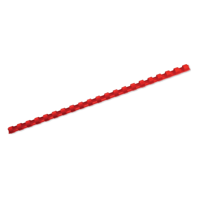 GBC Binderücken 21 Ringe 12mm rot VE=100 Stück GBC Binderücken 21 Ringe 12mm rot VE=100 Stück