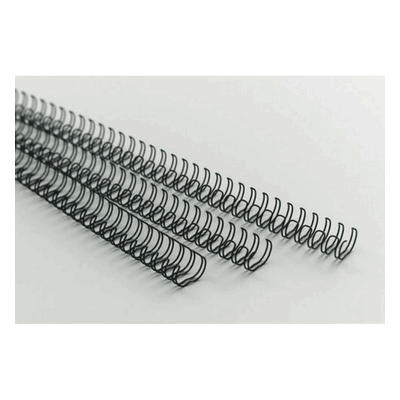 GBC Drahtbinderücken 21 Ringe 8mm VE=100 Stück schwarz GBC Drahtbinderücken 21 Ringe 8mm VE=100 Stück schwarz
