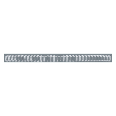 GBC Drahtbinderücken 34 Ringe 14mm VE=100 Stück weiß GBC Drahtbinderücken 34 Ringe 14mm VE=100 Stück weiß