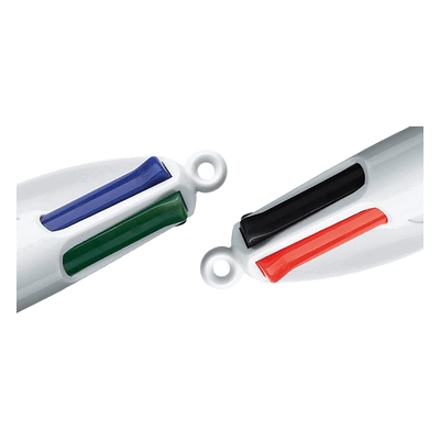 12 x Bic Kugelschreiber 4-Farb mit Drücker zur einfachen Farbauswahl 12 x Bic Kugelschreiber 4-Farb mit Drücker zur einfachen Farbauswahl