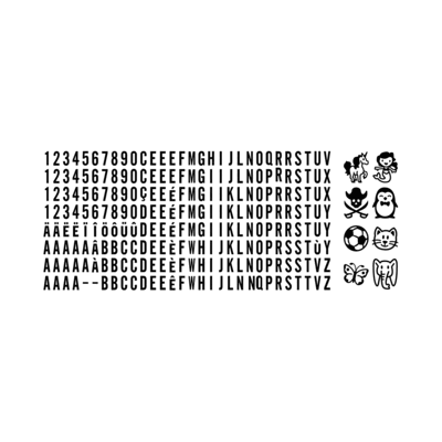 Avery Zweckform Textil Stempel Tinte schwarz Avery Zweckform Textil Stempel Tinte schwarz