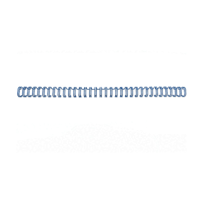 GBC Drahtbinderücken WireBind A4 Nr. 6 9,5mm VE=250 Stück blau GBC Drahtbinderücken WireBind A4 Nr. 6 9,5mm VE=250 Stück blau