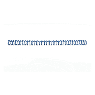 GBC Drahtbinderücken WireBind A4 Nr. 9 14,3mm VE=250 Stück blau GBC Drahtbinderücken WireBind A4 Nr. 9 14,3mm VE=250 Stück blau