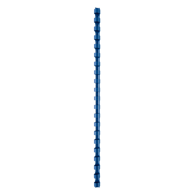 Centra Plastikbinderücken CombBind A4 21 Ringe 10mm VE=100 Stück blau Centra Plastikbinderücken CombBind A4 21 Ringe 10mm VE=100 Stück blau