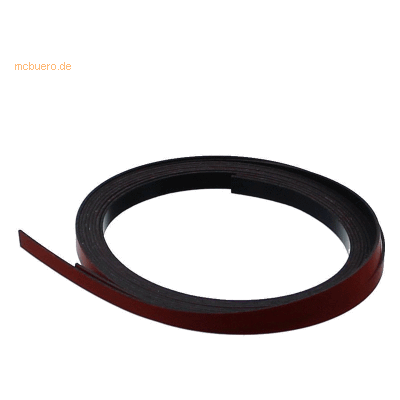 Nobo Magnetband beschreibbar 5mmx2m rot Nobo Magnetband beschreibbar 5mmx2m rot