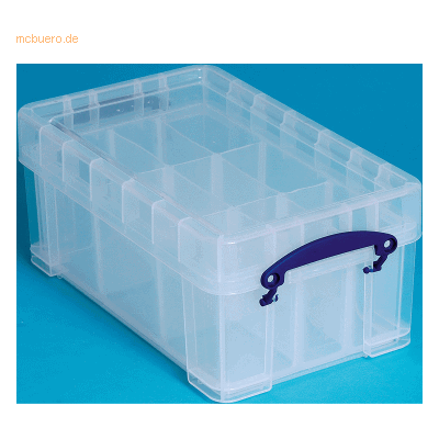 Really Useful Box 5 Liter XL Klare Aufbewahrungsbox Really Useful Box 5 Liter XL Klare Aufbewahrungsbox