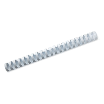 GBC Plastikbinderücken IbiCombs 21 Ringe 22mm weiß VE=100 Stück GBC Plastikbinderücken IbiCombs 21 Ringe 22mm weiß VE=100 Stück
