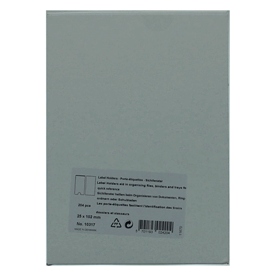 3L Sichtfenster 25x102mm selbstklebend Kunststoff VE=204 Stück 3L Sichtfenster 25x102mm selbstklebend Kunststoff VE=204 Stück
