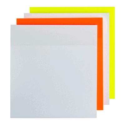 Q-Connect Haftnotiz PP - 76 x 76 mm halbtransparent sortiert 4x 50 Bla Q-Connect Haftnotiz PP - 76 x 76 mm halbtransparent sortiert 4x 50 Bla