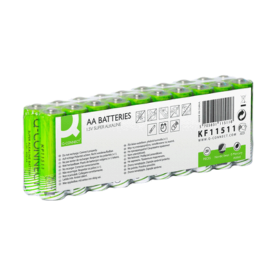Q-Connect AA/LR6 20er Nordic Swan grün - Batterien Q-Connect AA/LR6 20er Nordic Swan grün - Batterien