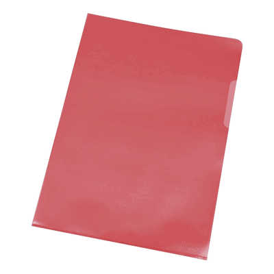 Q-Connect Sichthülle - A4 120 mym genarbt rot 100 Stück. Q-Connect Sichthülle - A4 120 mym genarbt rot 100 Stück.