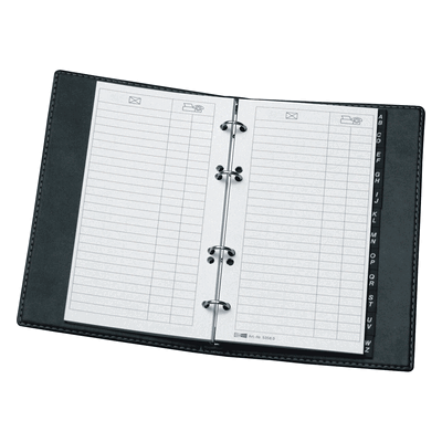 Veloflex Telefonringbuch Exquisit 145x225mm schwarz Veloflex Telefonringbuch Exquisit 145x225mm schwarz