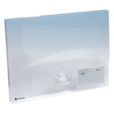 Rexel Dokumentenbox Ice A4 PP Rückenbreite 25mm transparent Rexel Dokumentenbox Ice A4 PP Rückenbreite 25mm transparent