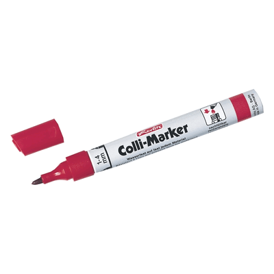 10 x Herlitz Permanentmarker Collimarker mit Rundspitze 1-4mm rot 10 x Herlitz Permanentmarker Collimarker mit Rundspitze 1-4mm rot
