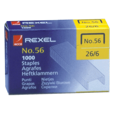 20 x Rexel Heftklammern 26/6 Stahl verzinkt VE=1000 Stück 20 x Rexel Heftklammern 26/6 Stahl verzinkt VE=1000 Stück