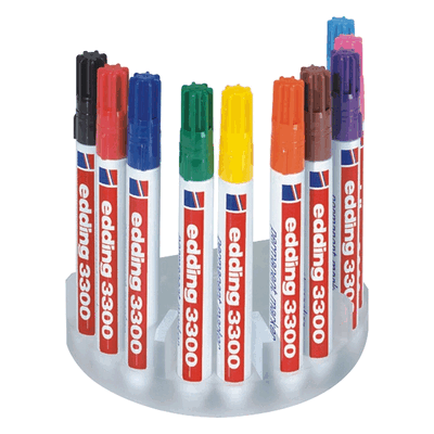 Edding Permanentmarker edding 3300 VE=10 Farben Edding Permanentmarker edding 3300 VE=10 Farben