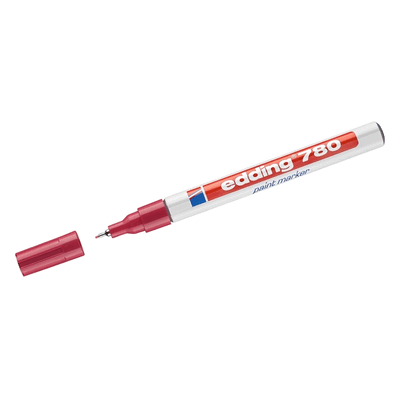 10 x Edding Glanzlack-Marker edding 780 0,8mm rot 10 x Edding Glanzlack-Marker edding 780 0,8mm rot