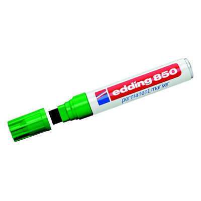 Edding Permanentmarker edding 850 grün Edding Permanentmarker edding 850 grün