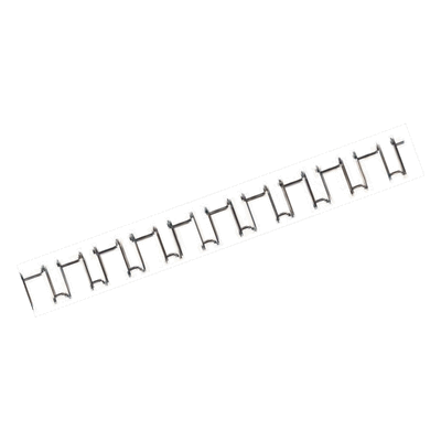 GBC Drahtbinderücken 21 Ringe 10mm VE=100 Stück schwarz GBC Drahtbinderücken 21 Ringe 10mm VE=100 Stück schwarz