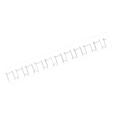 GBC Drahtbinderücken 21 Ringe 10mm VE=100 Stück weiß GBC Drahtbinderücken 21 Ringe 10mm VE=100 Stück weiß