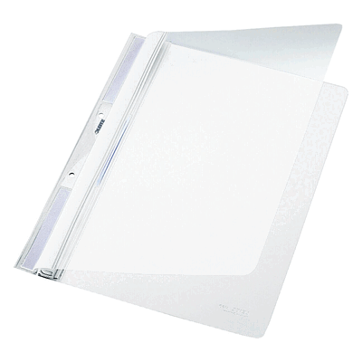 20 x Leitz Einhängehefter A4 2 kurze Beschriftungsfenster PVC weiß 20 x Leitz Einhängehefter A4 2 kurze Beschriftungsfenster PVC weiß