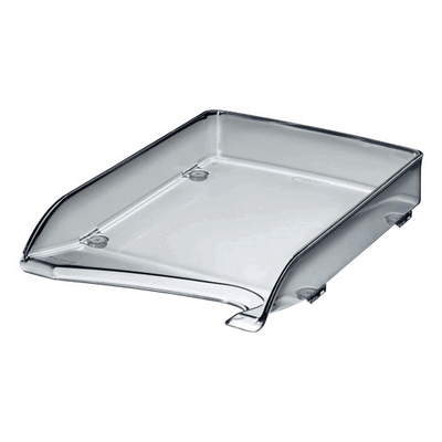 Leitz Briefablage Elegant A4 Kunststoff rauchtopas Leitz Briefablage Elegant A4 Kunststoff rauchtopas