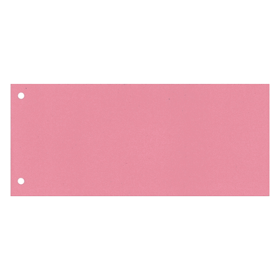 Exacompta Trennstreifen 10,5x24cm VE=100 Stück rosa Exacompta Trennstreifen 10,5x24cm VE=100 Stück rosa