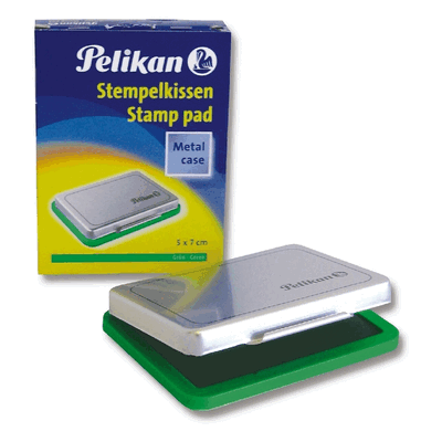 Pelikan Stempelkissen Gr.3 Metallgehäuse grün Pelikan Stempelkissen Gr.3 Metallgehäuse grün