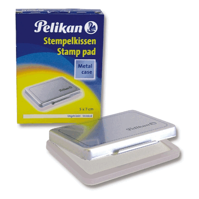 5 x Pelikan Stempelkissen Gr.3 Metallgehäuse ungetränkt 5 x Pelikan Stempelkissen Gr.3 Metallgehäuse ungetränkt