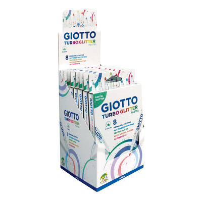 GIOTTO Faserschreiber Turbo Glitter - 8er Kartonetui. GIOTTO Faserschreiber Turbo Glitter - 8er Kartonetui.
