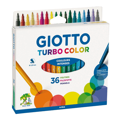 GIOTTO Fasermaler Turo Color - 36 Stück sortiert. GIOTTO Fasermaler Turo Color - 36 Stück sortiert.
