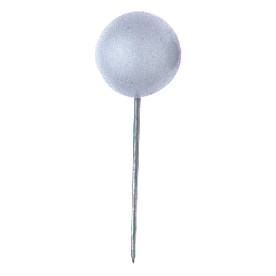 10 x Alco Landkartennadeln 8mm VE=20 Stück weiß 10 x Alco Landkartennadeln 8mm VE=20 Stück weiß