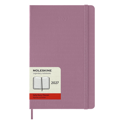 Moleskine Tageskalender 12 Monate Large A5 1 Tag/Seite horizontal fest Moleskine Tageskalender 12 Monate Large A5 1 Tag/Seite horizontal fest