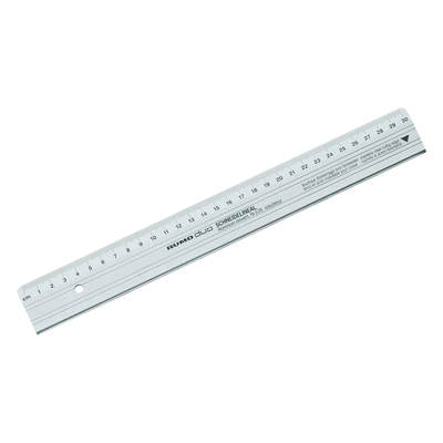 Rumold Schneide-Lineal Aluminium 30cm Rumold Schneide-Lineal Aluminium 30cm
