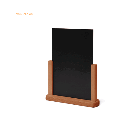 Showdown Kreidetafel Natura Tisch A5 hellbraun Showdown Kreidetafel Natura Tisch A5 hellbraun