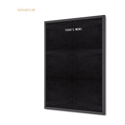Showdown Letterboard 60x80cm schwarz Showdown Letterboard 60x80cm schwarz