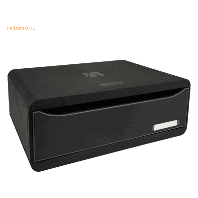 Exacompta Schubladenbox TOOLBOX MAXI 317714D 1 Schub schwarz Exacompta Schubladenbox TOOLBOX MAXI 317714D 1 Schub schwarz