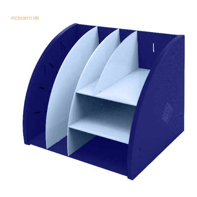Exacompta Tischorganizer Bee Blue 394202D farbig Exacompta Tischorganizer Bee Blue 394202D farbig