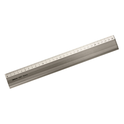Aristo Aluminium-Lineal mm-Teilung 30cm Gummiauflage Aristo Aluminium-Lineal mm-Teilung 30cm Gummiauflage
