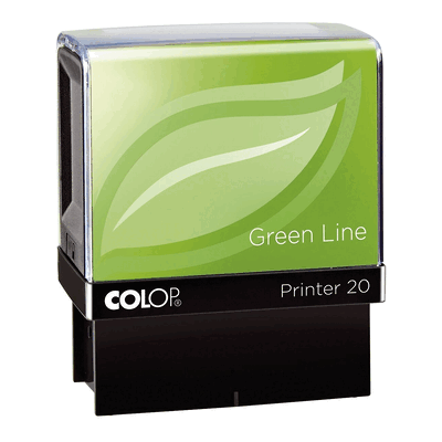 COLOP Printer 20 Green Line - max . 4 Zeilen 14 x 38 mm. COLOP Printer 20 Green Line - max . 4 Zeilen 14 x 38 mm.