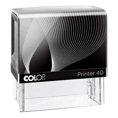 COLOP Printer 40 - für max. 6 Zeilen 23 x 59 mm. COLOP Printer 40 - für max. 6 Zeilen 23 x 59 mm.